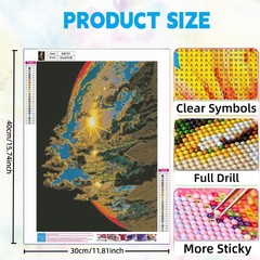 Diamond Art Kits for Adults, Natural 11.81X15.74inch（30X40cm）, KM761-1