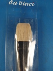 Da Vinci Maestro 2 Hog Bristle Brush Bright, Long Handle, Size 20