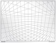 4 Pack 8.5×11 inch Perspective Grid Transparency Sheets for Tracing Sketching