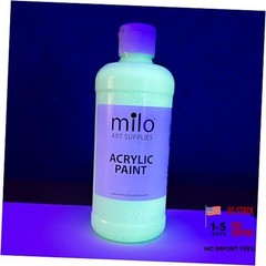 Glow in the Dark Acrylic Paint | Clear Phosphorescent Glow in the Dark 16 oz