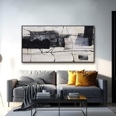 Abstract Wall Art Framed Decor Canvas Wall Art For Living Room Modern Canvas …