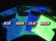 GLOW IN THE DARK POWDER solvent based Strontium Aluminate powder coat 800 deg