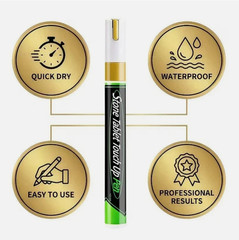 Tombstone Marker Pen for Restoring Faded Grave Inscriptions Stone Touch-up Pens.