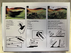 Encaustic Art Painting Iron