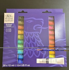 NEW – Winsor & Newton Artisan Water Mixable Oil Color Paint 20 X 12 ml Tubes Set