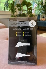 Master’s Touch Alcohol Marker Set 6 pc Yellows Twin- Tipped Chisel/Brush NEW
