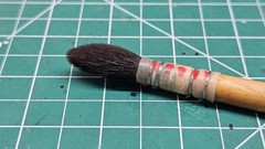 Raphael Kazan Squirrel 803 Quill Mop Watercolor Brush Size 1 Artist Brush