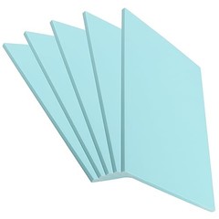 5 PCS 8.5″x11″ Rubber Carving Blocks, A4 Large Linoleum 8.3×11.8 Inch Blue