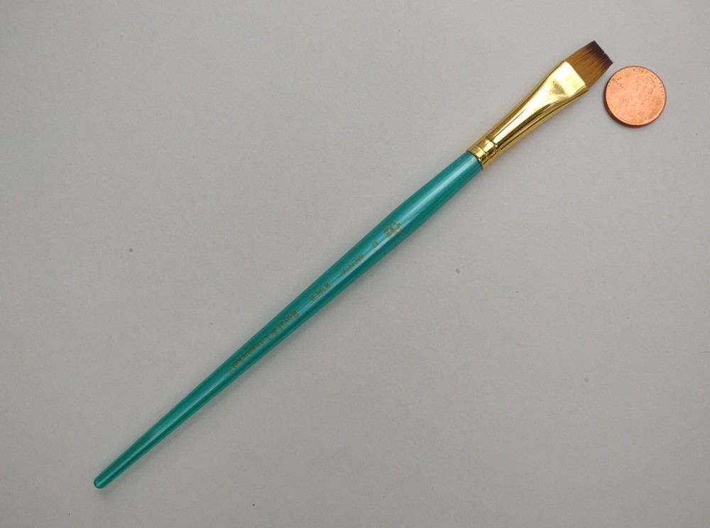 Royal Synthetic Sable Menta-R78CB-Chisel Blender Paint Brush- 4 ,6 ,8 ,10 or 12