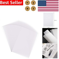 50pk Tracing Paper 8.5×11 Smooth Translucent for Sketching Art Projects