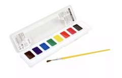 Crayola 8ct Watercolor Paints with Brush (Pack of 20)