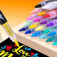 Acrylic Paint Markers,72 Colors with Direct-Liquid Ink Control System