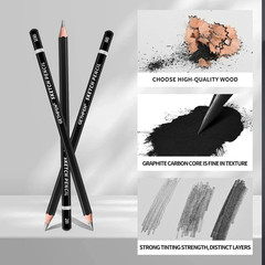 Professional Drawing Sketching Pencil Set – 14 Pieces Graphite Pencils(14B – 4H)