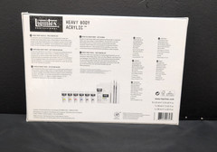 Liquitex Professional Heavy Body Acrylic Paint Pro Starter Set 12Pcs Multicolor