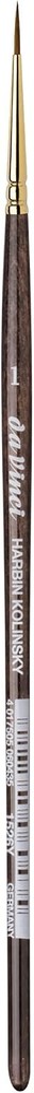 da Vinci Watercolor Series 1526Y Paint Brush, Round Harbin Kolinsky Red Sable wi