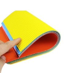 10 Sheets A4 8.3×11.7 Inch Colored Corrugated Cardboard Sheets Paper for DIY Cra