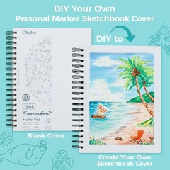 Creative Art Sketchbook 7×10 Inches 160 lb Paper Perfect for Painting Sketching