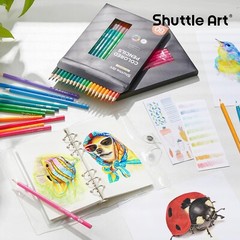 80 Regular Colored Pencils, Colored Pencils for Adult Coloring, Soft Core Color