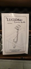 Lucid-Art Lucy Camera Lucida Drawing Enlarging Tool w/2 Lens Filters Clean
