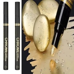 Liquid Chrome Mirror Marker Pens Waterproof Diy Paint Pen Craftwork Pen
