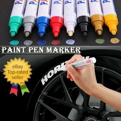 Oil Based Paint Marker Pen Fine Tip Waterproof Rock Painting Glass Metal Art DIY