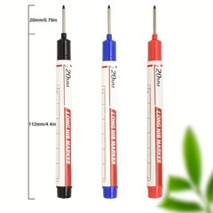 10PCS Long Nib Markers – Fast-Dry, Waterproof Pens for Wood, Metal & Glass