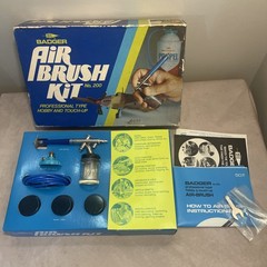 Vintage Badger Airbrush Kit No 200 Missing Paint