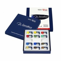 Watercolor Paint Set Artist Professional paint CLASSIC ROSA Gallery 12 pans
