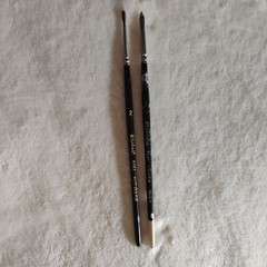 Raphael Brush Lot 2pc France Kevrin+ 8640 Size 2 & Petit Gris Pur 8383 Size 2