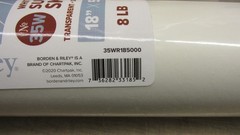 Borden & Riley No.35W White Sunglow 8lb Sketch Paper Acid Free 18 inchs x 50 Yds