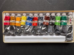 SAKURA Water Colors – Used mostly full tubes 5 c.c.