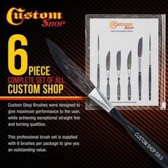 Pinstripe Brush Master Set Sword #0 #00 #000 Scroll #1 #2 Long Liner #00