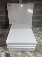 9 Stretched Canvases For Painting, 12×12 (2) And 8×10 (7)