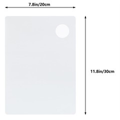 20x30CM Clear Rectangle Paint Tray Palette Painting Acrylic Paint Pallet for …