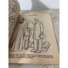 President of the United States To Color 1969 Planters Mr Peanut Coloring Book