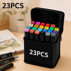 78/23PCS Dual Tip Alcohol Marker Set & Basic Marker Kit