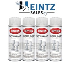 KRYLON 3804 — Glitter Blast Diamond Dust 5.75 oz DIY Series 4 Pack