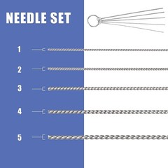Professional Airbrush Cleaning Kit – 3 High-Quality Brushes for Pro Results