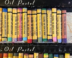 VTG. 1950’s-TOYO-OIL PASTELS-39 COUNT-Art Supply-Made in Japan