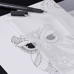 100 Sheets White Tracing Paper 8.5×11 Inch for Sketching Drawing Animation