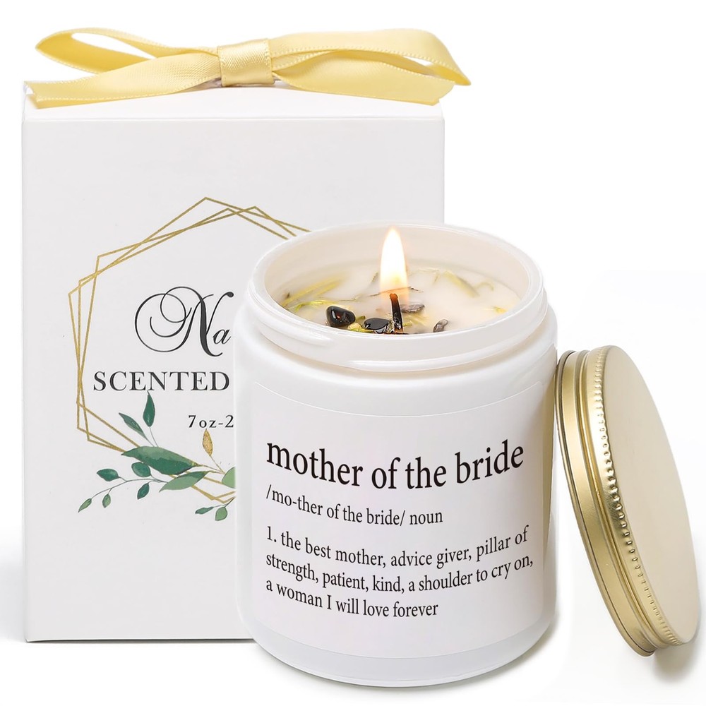 Mother of the Bride Candle, Wedding Gift for Mom Medium, bride