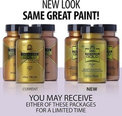 Brilliant Green Gold Paint – Treasure Metallic