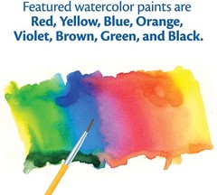 Crayola Washable Watercolor Paint Sets for 1 Count (Pack of 1), Multicolored
