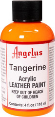 Angelus Acrylic Leather Paint, 4 Fl Oz (Pack of 1), Tangerine