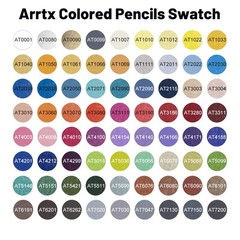 72 PCS Colored Pencils Soft Core Drawing Blending Sketching Art Craft Kit