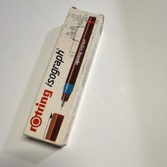 rOtring Isograph Black/Red Technical Pen Drawing Pen with Box