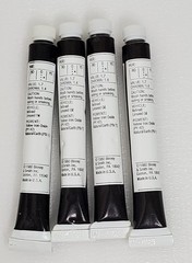 Lot of 4 Liquitex Artist Oil Color Perm Asphaltum Value 1.7 #308 NOS .32 fl oz