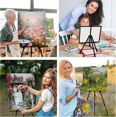 AROIC Art Painting Artist Easel Stand, Display black