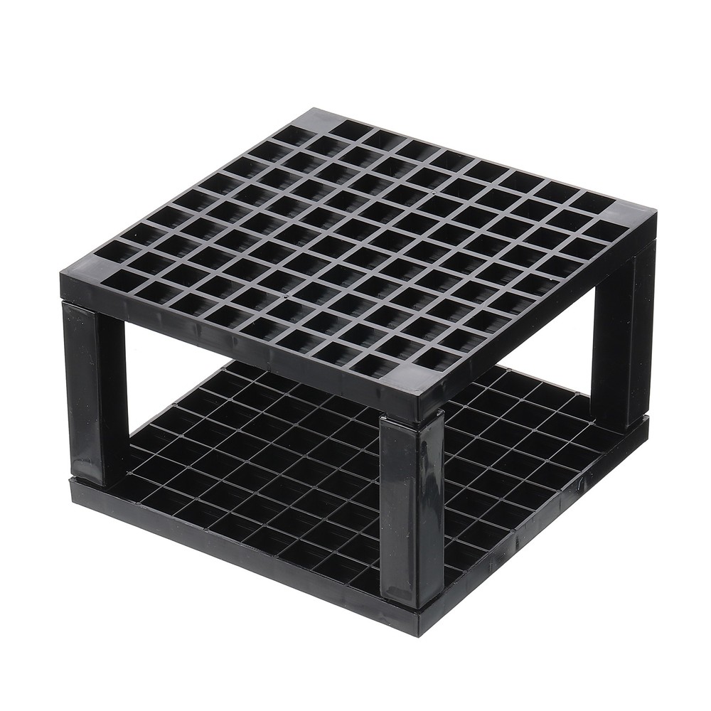 1pcs Paint Brush Holder, Paint Brush Storage Organizer 96 Holes, Black