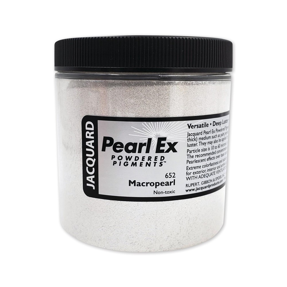 Jacquard Pearl Ex Pigment Powder 4oz Macropearl Loose Mica Powder Epoxy Resin